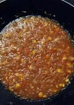 Tomyam mie bihun sayur
