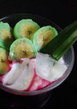 Es pisang ijo