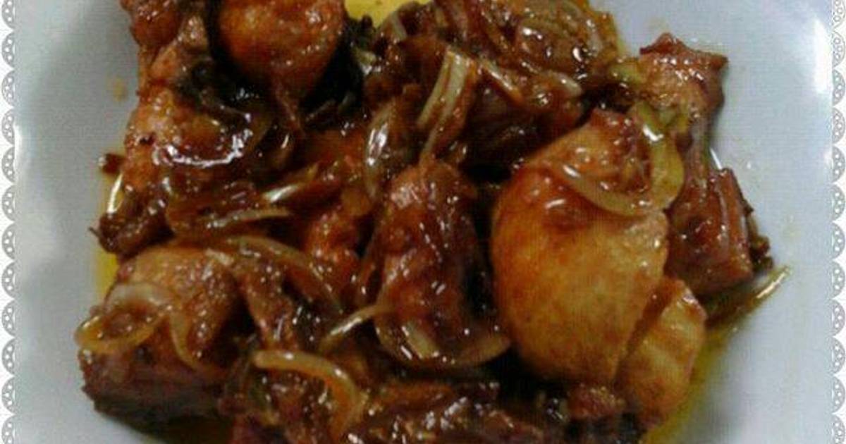 Resep Ayam goreng mentega ala Tyara Kesuma