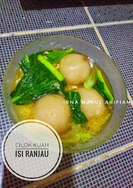 Cilok kuah isi ranjau syegaaaarrrrr