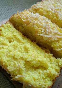 Bolu jagung 1 telur & takaran sendok