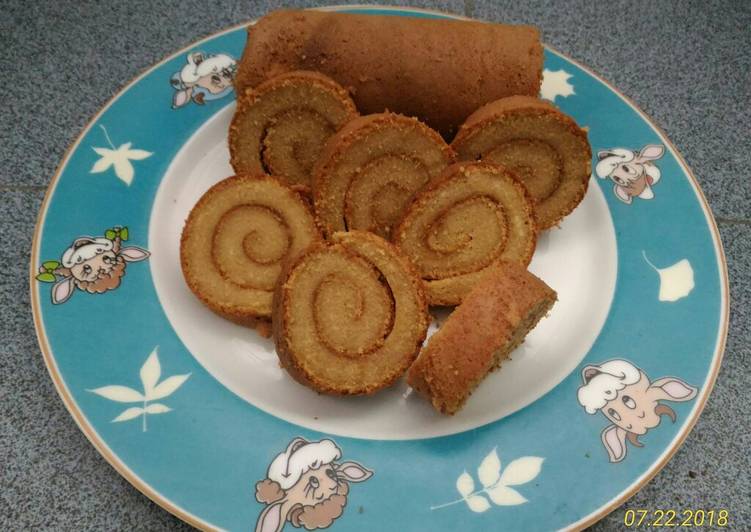 Resep Bolu Gulung Gula Palem Happy Call Simple Dari Umma Dzaky