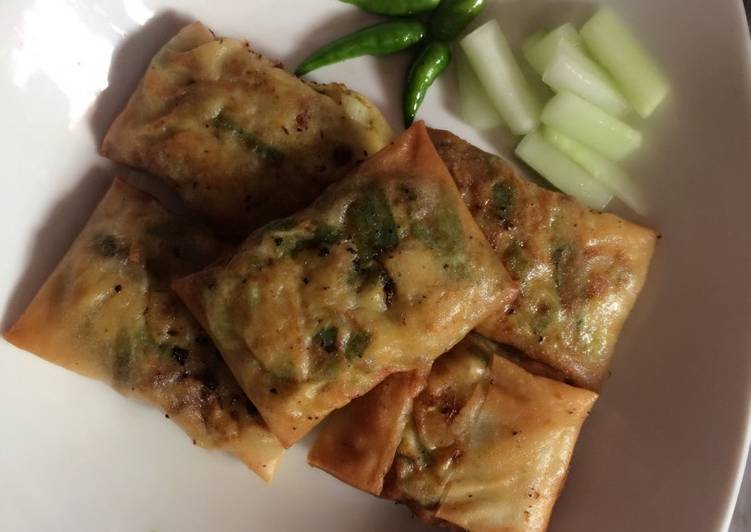 resep makanan Mini martabak makaroni(M3)