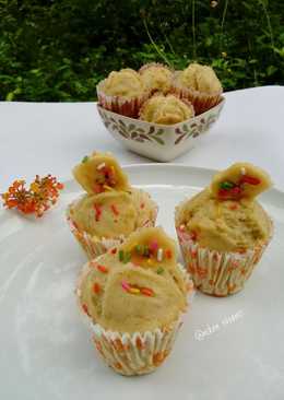 Cup cake pisang kukus