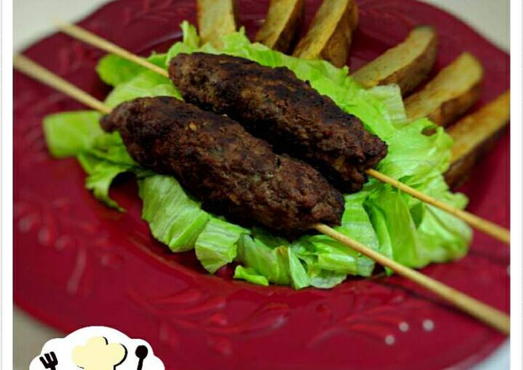 resep lengkap untuk Beef Kebab