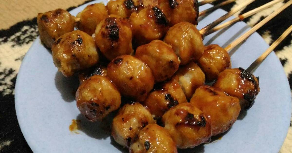 Resep Bakso bakar pedas manis oleh muflihatula - Cookpad