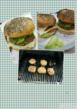 Chiken burger sehat