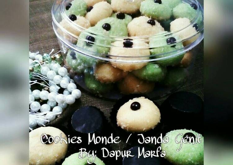 resep Kue Janda Genit a.k.a Monde KW (Eggless)