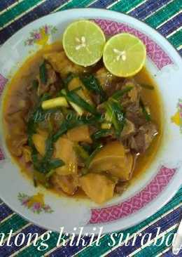 Lontong kikil surabaya