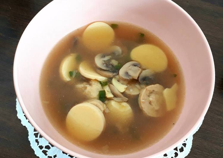 resep makanan Sop Tahu Telur Ala Anak Kost