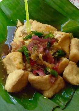 Tahu Gejrot sederhana