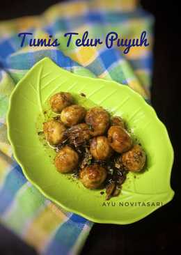 Tumis Telur Puyuh #SelasaBisa