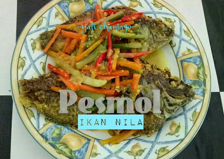 cara membuat Pesmol Ikan Nila