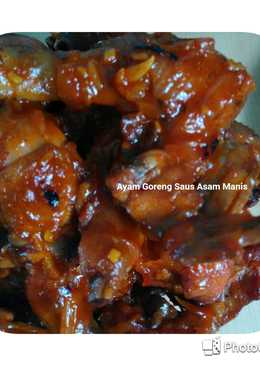 Ayam Goreng Saus Asam Manis #Rabubaru