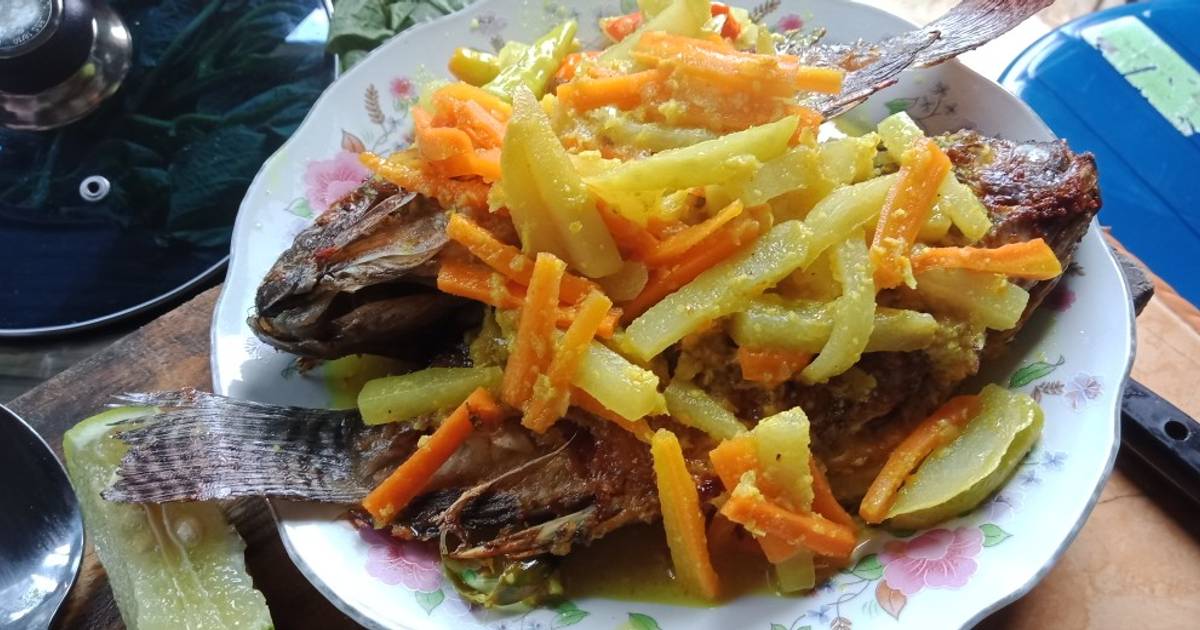 115 resep ikan nila bumbu acar kuning enak dan sederhana