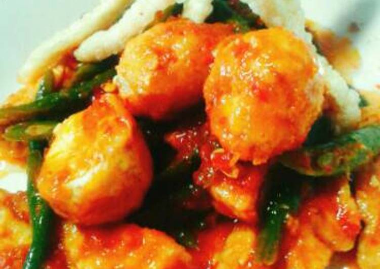 gambar untuk resep makanan Sayur kacang campur tahu dan telur puyuh