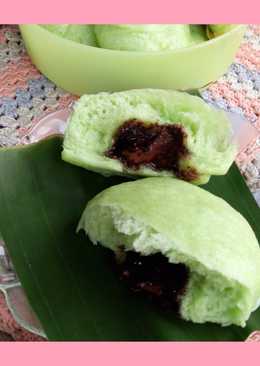 Bakpao pandan isi coklat