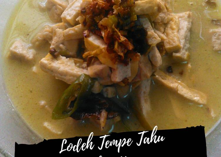 gambar untuk resep Lodeh Tahu Tempe Cabai Hijau