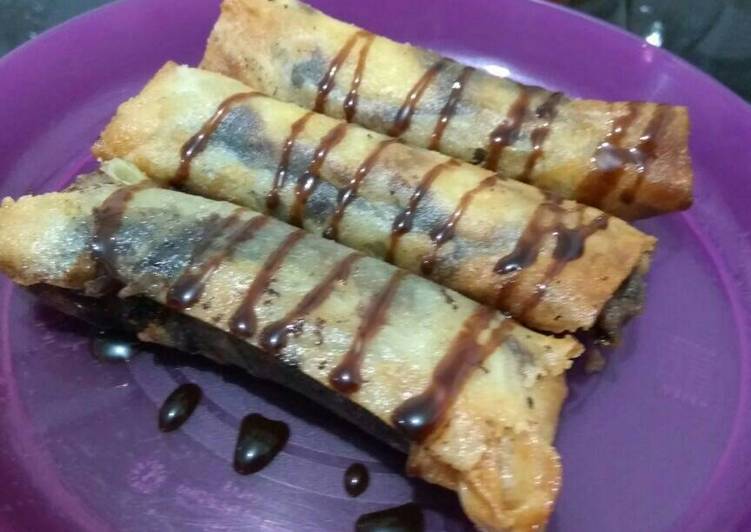 gambar untuk resep makanan PISANG COKLAT (piscok)