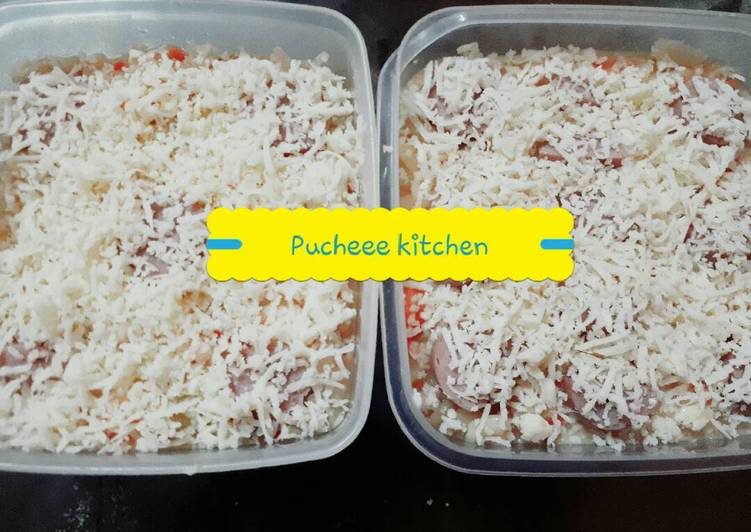 gambar untuk resep makanan Fussili schotel kukus