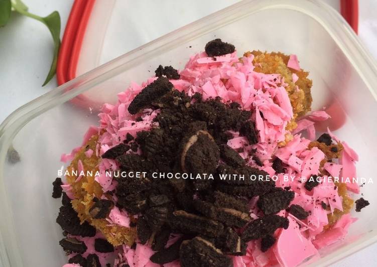 Banana Nugget Cocholata with Oreo #Bikinramadhanberkesan