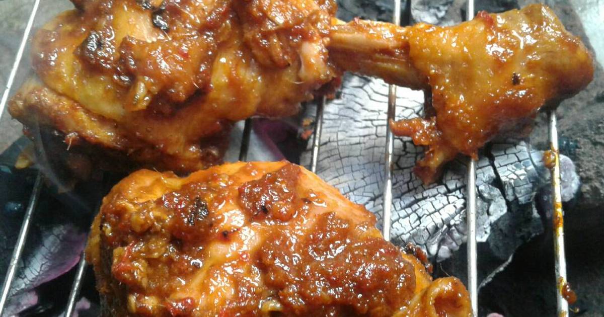 48 resep ayam bakar bumbu rujak enak dan sederhana - Cookpad