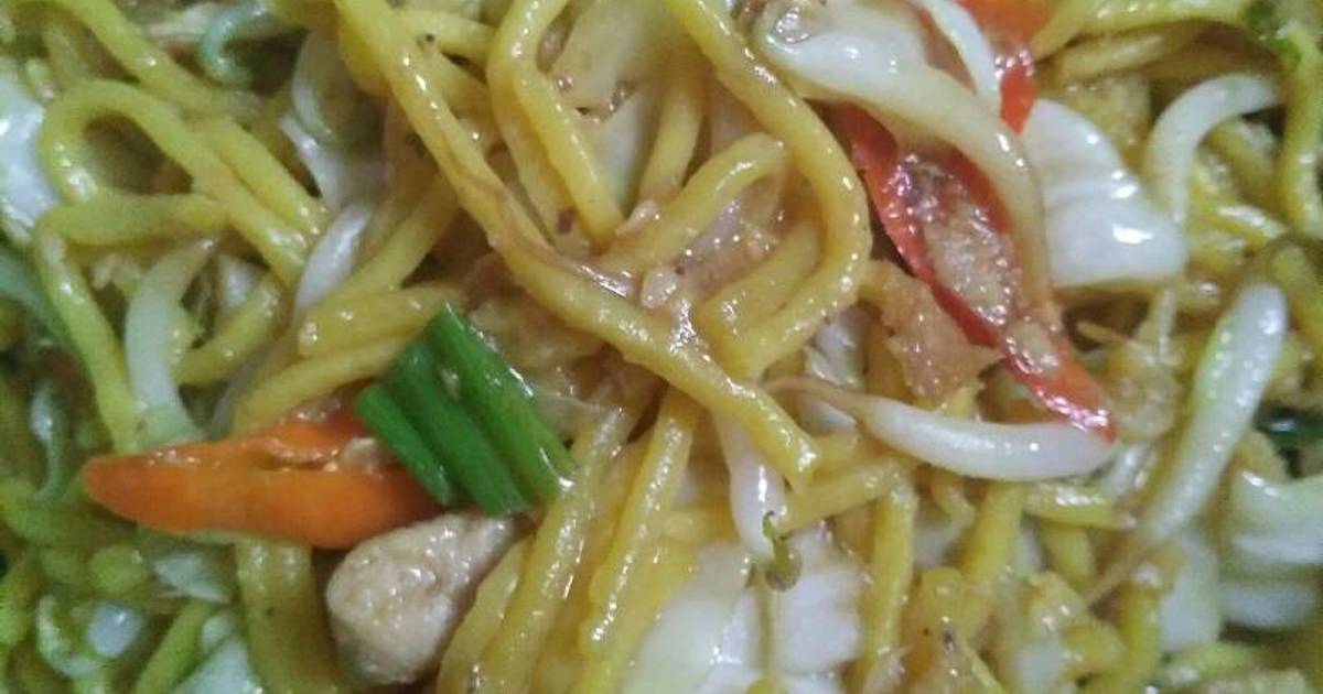 75 resep mie kuning basah goreng enak dan sederhana Cookpad