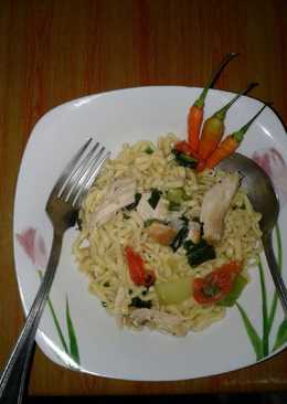 Mie sederhana (burung dara pipih)