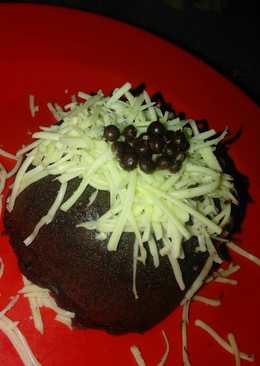 Brownies Kukus hitam manis semanis kasih ibu