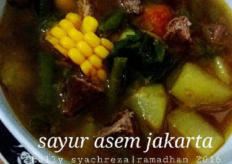 resep Sayur Asem Jakarta