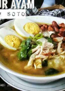 Bubur ayam Kuah soto