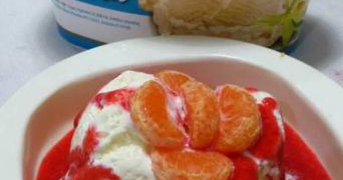 Resep Juice Strawberry Ice Cream Vanila
