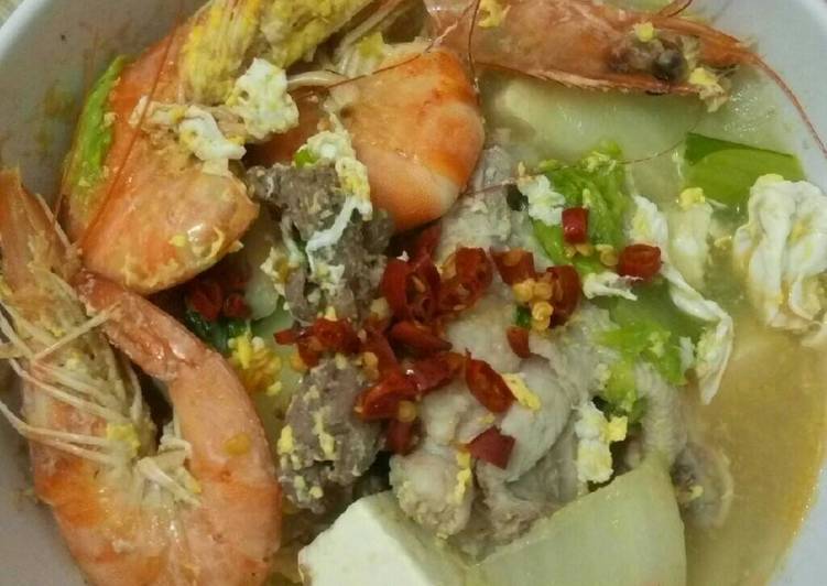 resep lengkap untuk Shabu shabu simple