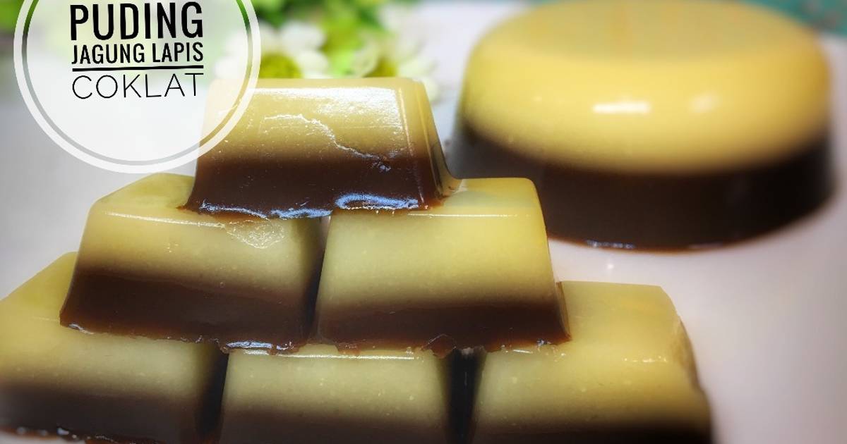 530 resep  puding  lapis enak dan sederhana Cookpad