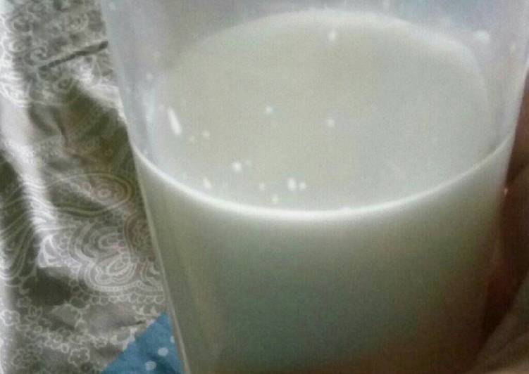 Resep Almond milk keto ekonomis By Maya Maulana Maisan