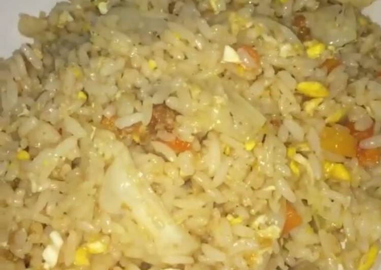 resep masakan Nasi Goreng Putih Pedas Gila