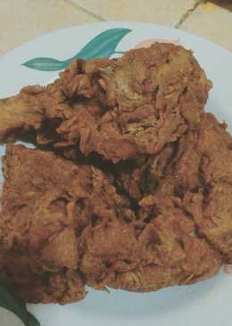 Ayam goreng ala kfc mudah