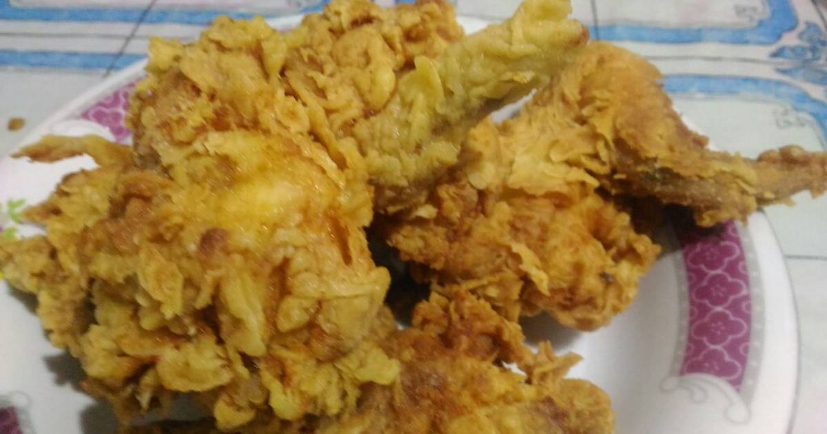128 resep ayam kfc crispy keriting enak dan sederhana 