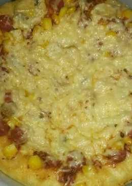 Pizza kukus simple