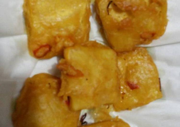 resep masakan Tahu goreng tepung instan hot