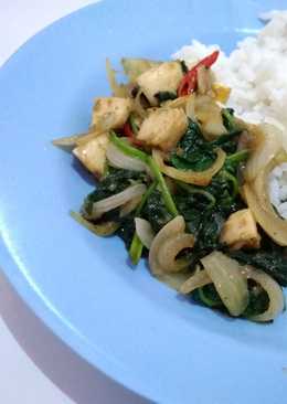 Tumis kangkung terasi #bikinRamadhanberkesan