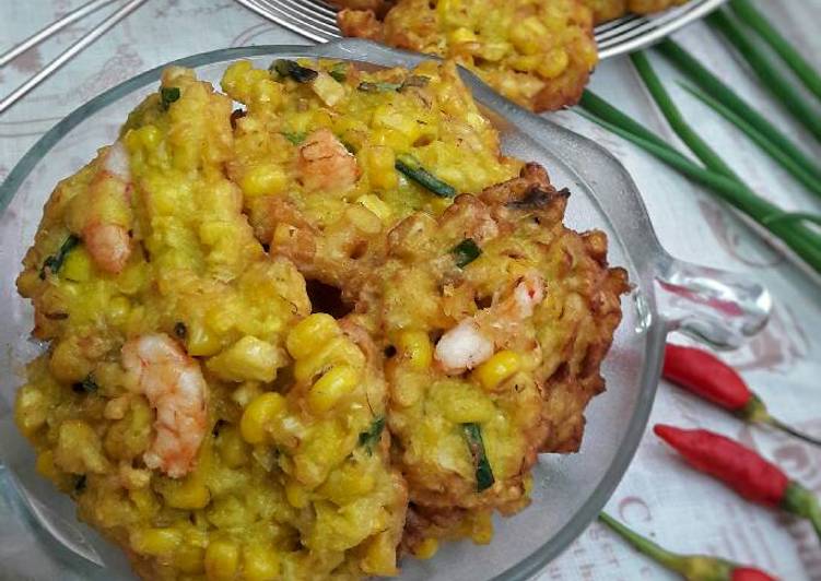  Resep Bakwan dadar gimbal jagung udang desa no msg resep 