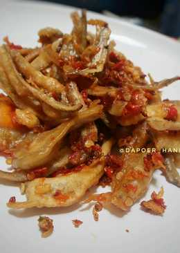 Teri Kriuk Cabe Garam