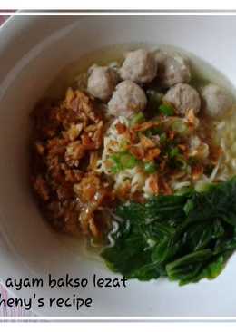 Mie ayam bakso nan lezat