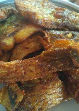 Ikan mas goreng bumbu praktis