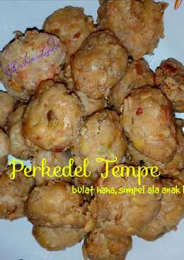 Perkedel Tempe (Bulat, haha.. simpel ala anak kos)