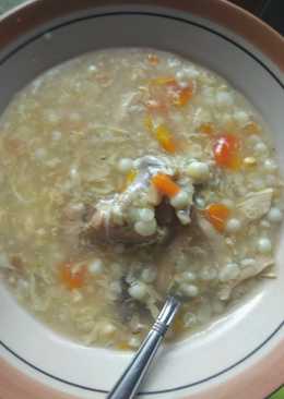 Soup jagung kering