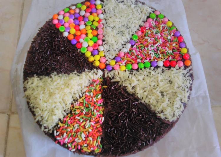 resep Brownies Pizza