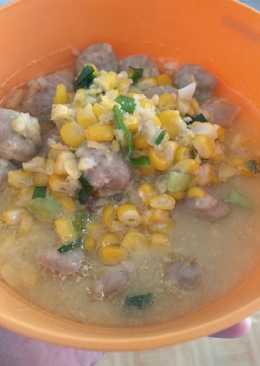 Sayur BJ(bakso, jagung)