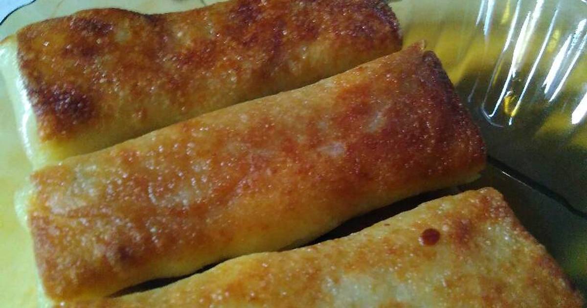 Resep Lunpia isian wortel telur rebus